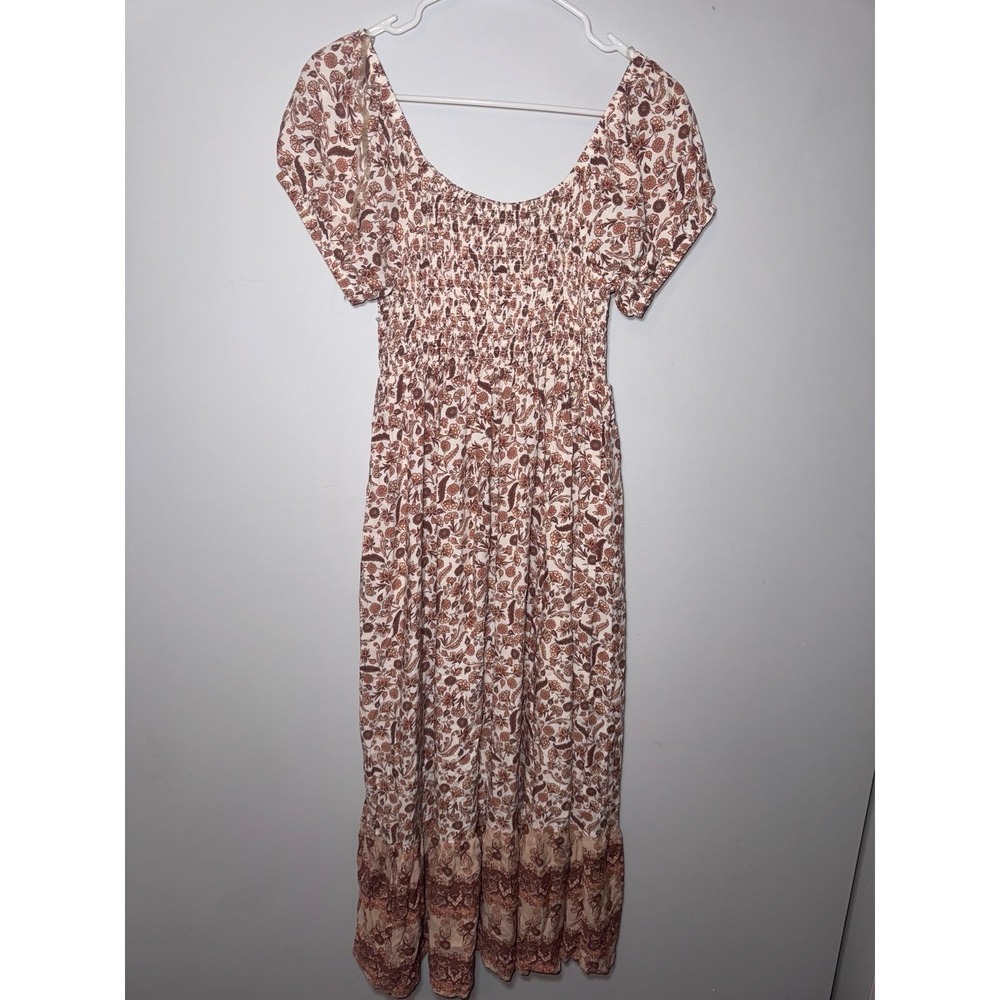 No Comment NY•LA Women's Bohemian Floral MIDI Dress NWT - Picture 5 of 12